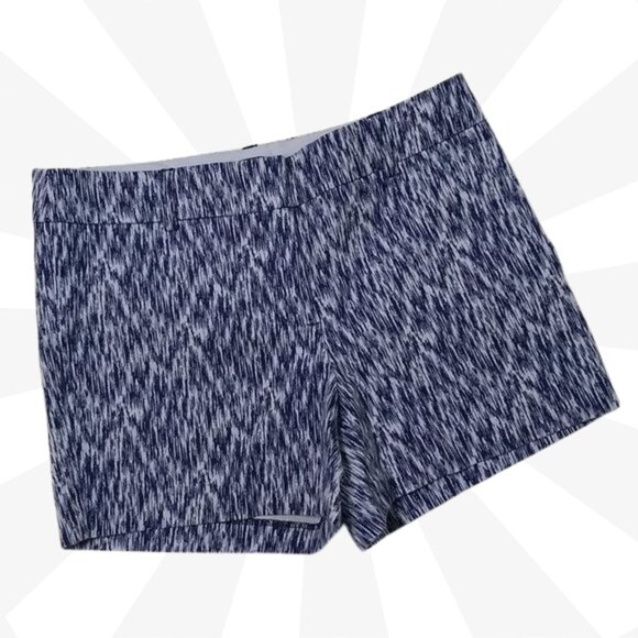 Willi Smith Blue Chino Casual Slash Pockets Mid Rise Shorts Sizes 2 - Picture 1 of 7